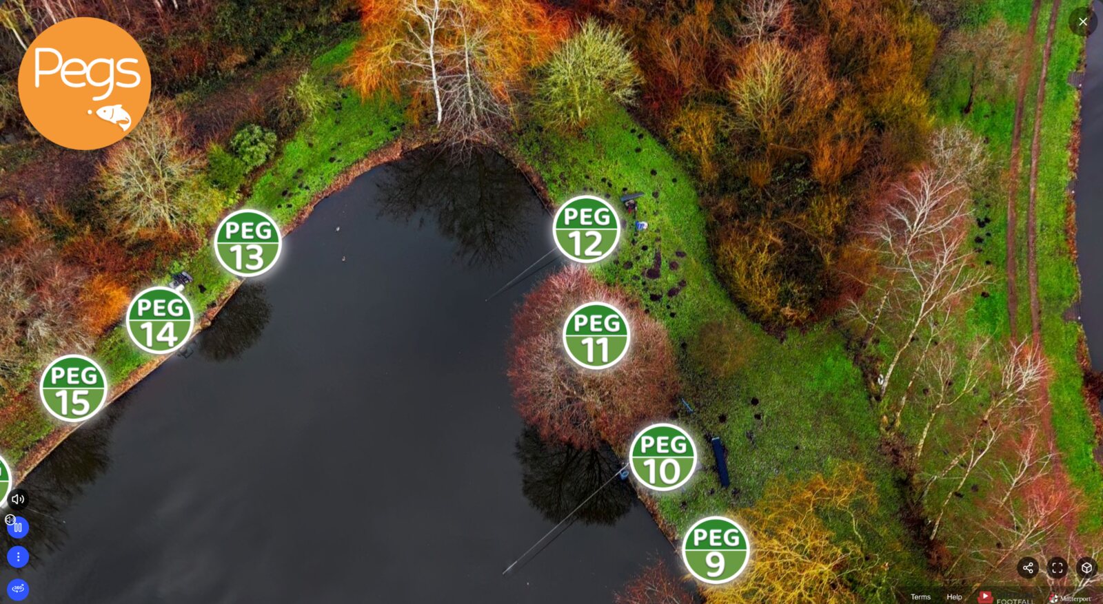 Aerial PegView of Border Fisheries